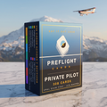 Preflight Cards Private Pilot box, front and side